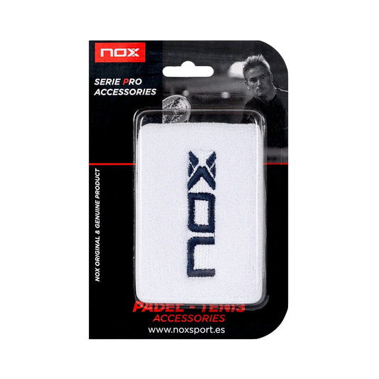 Nox Polsband 2-pak (Wit/Navy)