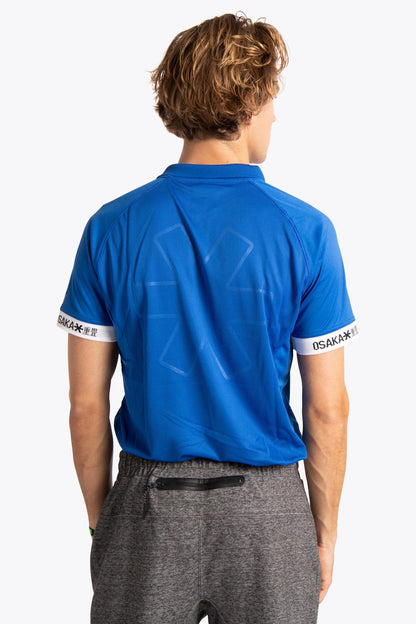 Osaka Mannen Polo Shirt (Royal Blauw)