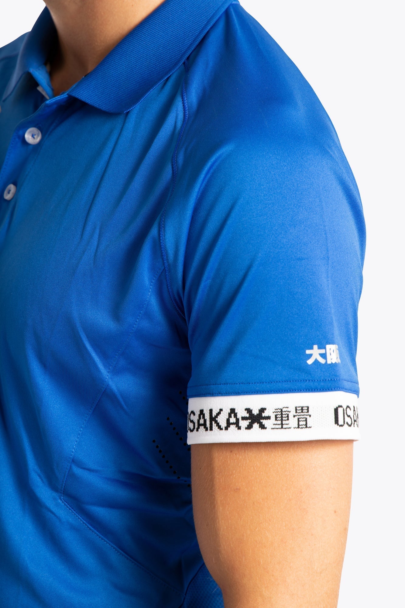 Osaka Mannen Polo Shirt (Royal Blauw)