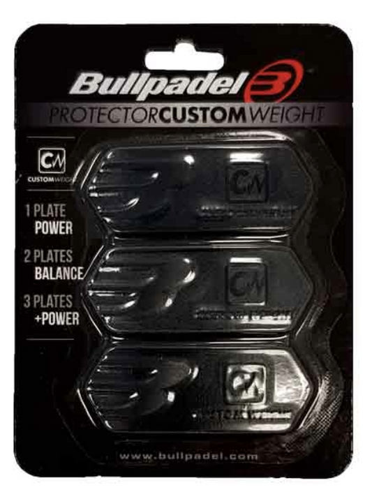 Bullpadel Custom Gewicht (Zwart)