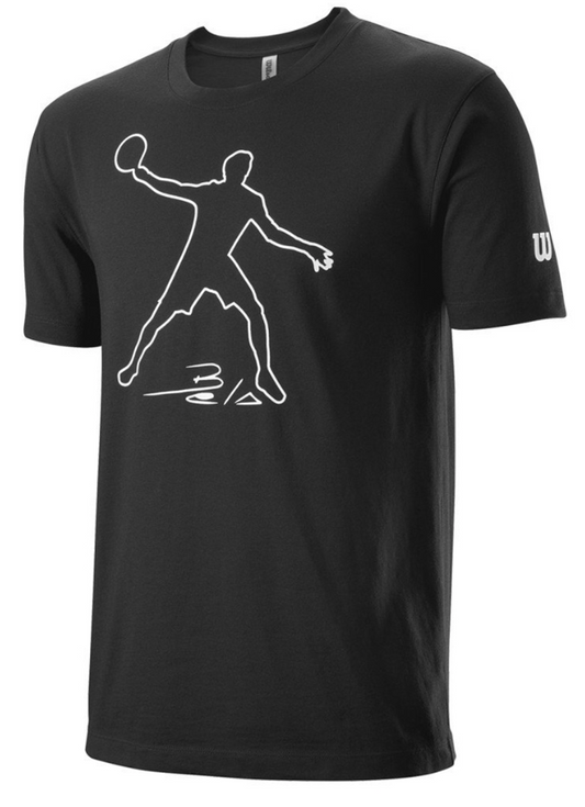 Wilson Bela Tech T-shirt (Zwart)
