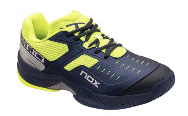 Nox AT10 Padel Schoenen (Navy/Geel)