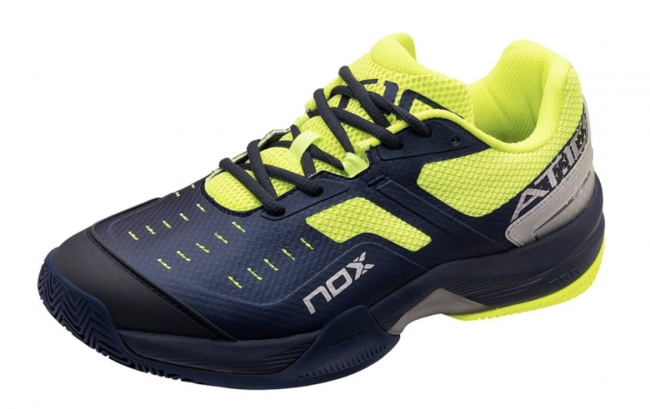 Nox AT10 Padel Schoenen (Navy/Geel)