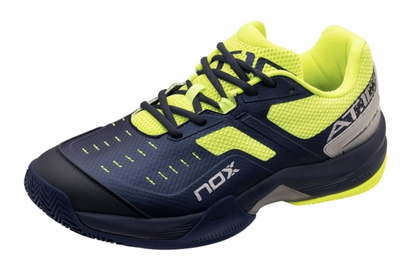 Nox AT10 Padel Schoenen (Navy/Geel)