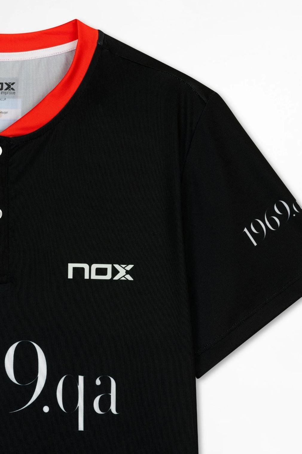 Nox Agustin Tapia Officieel Padel T-Shirt 2022/23 (Zwart)