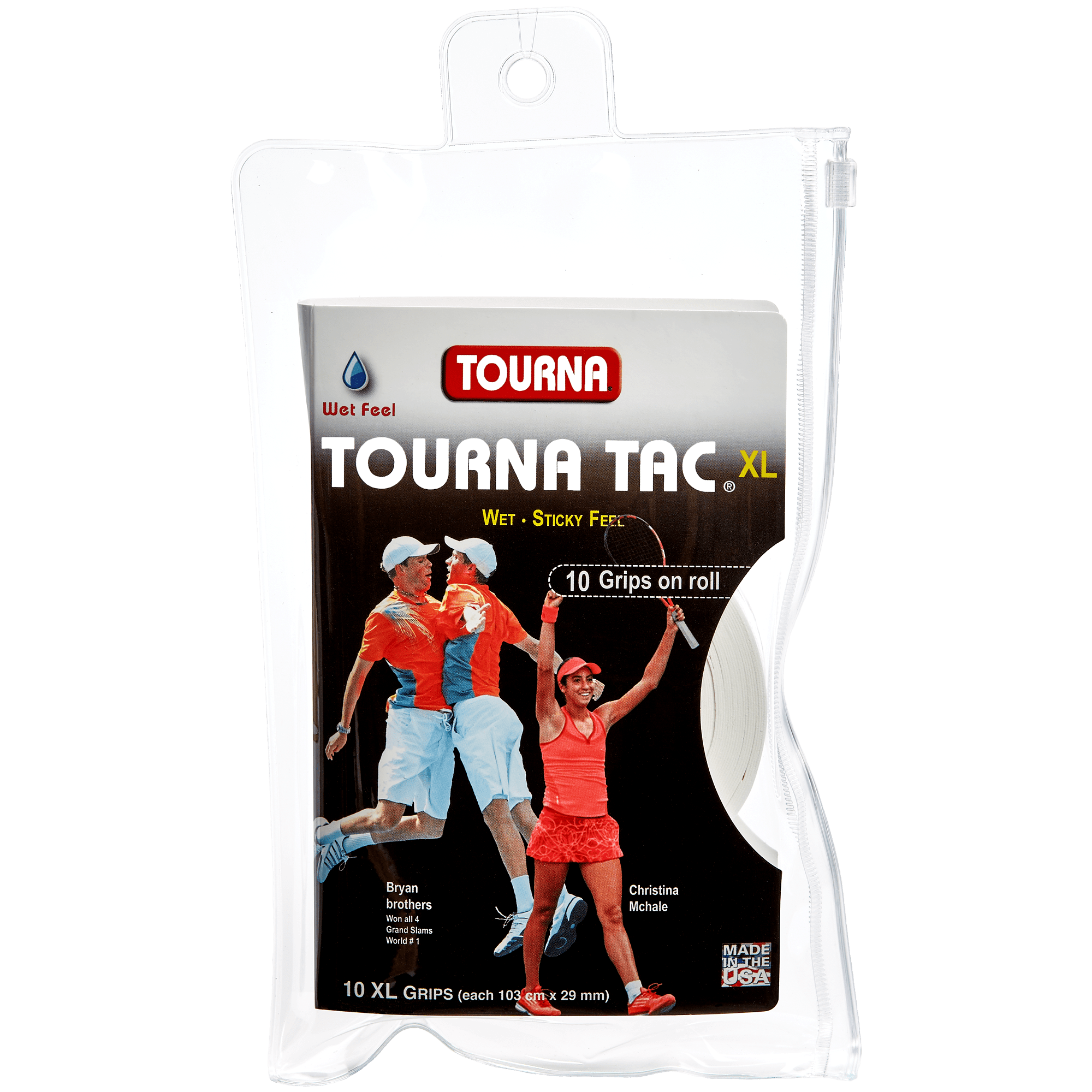 Tourna Tac XL Wit 10-pak Overgrip