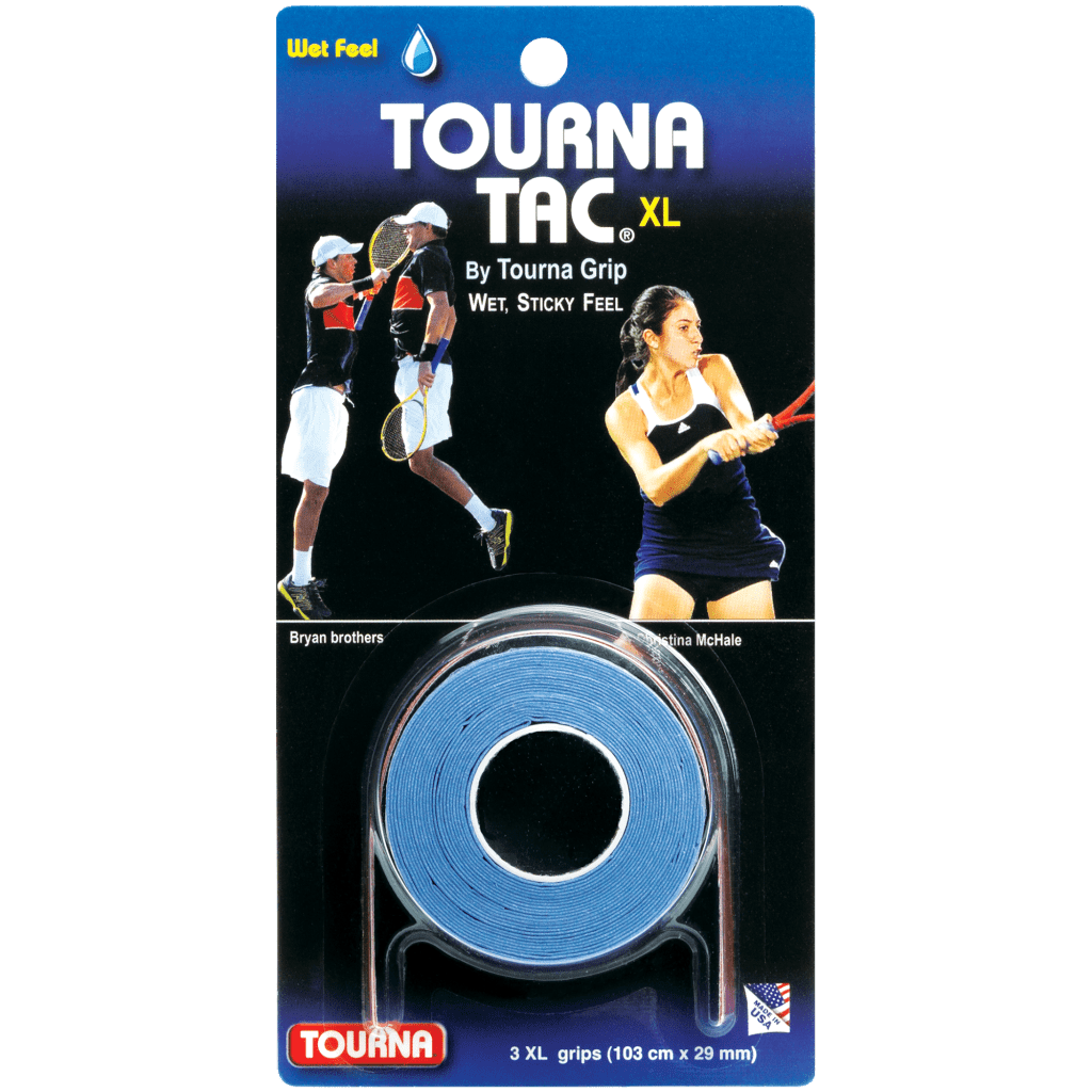 Tourna Tac XL Blauw 3-pak Overgrip